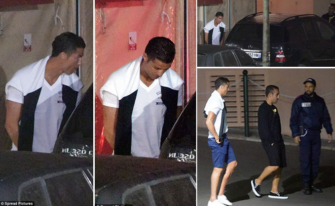 Ronaldo Kepergok Pipis di Tepi Jalan saat `Dugem` di Saint Tropez